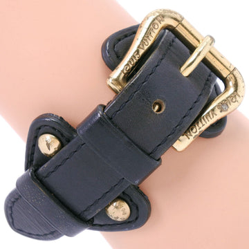 Louis Vuitton M92480 Leather Black SN0034 Theda GM Unisex