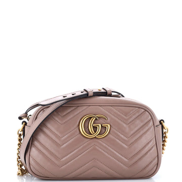 GG Marmont Shoulder Bag Matelasse Leather Small