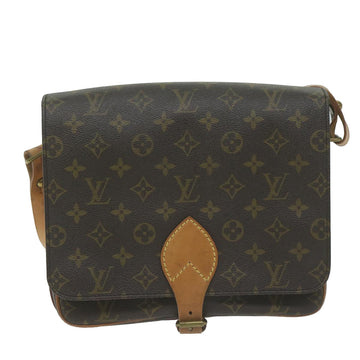 Louis Vuitton Cartouchière  Canvas Shoulder Bag ()