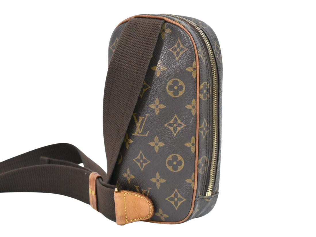 Louis Vuitton Pochette Gange  Canvas Shoulder Bag ()