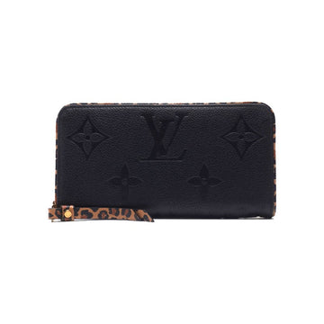 LOUIS VUITTON Lewitton Wildeheart Zippie Wallet Monogram Amplant Noir  's Head Wallet  Head Wallet Long Wallet   Delivery] Evergreen Mountain Bookstore Online