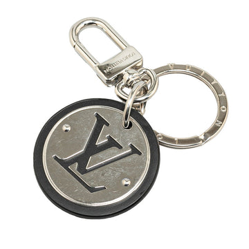 Louis Vuitton LV Circle Key Her M00741 Silver Black Metal Leather  Louis Vuitton