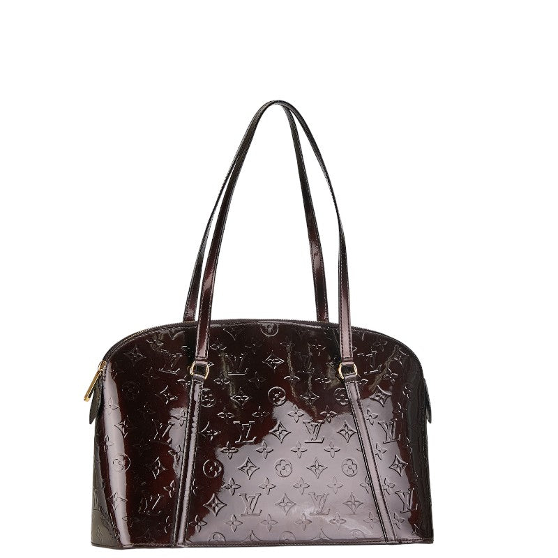 Louis Vuitton Monogram Vernis Avalon  Shoulder Bag M91745 Rouge Forest Wine Red Patent Leather  Louis Vuitton