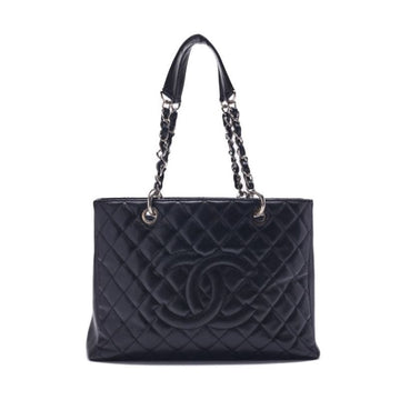 Chanel Matrasse GST Chantrot Caviar S Black (Silver G ) Tote Bag  Tote Bag Vertical Tooth Bag Ladies Tooth Bag Hybrid ? Delivery? Dandy Shambhala Online