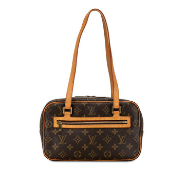 Louis Vuitton Monogram City MM Handbag M51182 Brown PVC Leather  Louis Vuitton