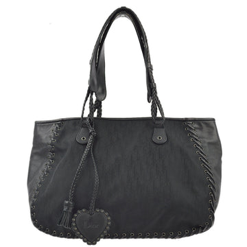 Christian Dior Black Ethnic Trotter Handbag