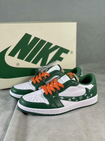 Custom Fragment x Travis Scott x Air Jordan 1 Low DM7866-885