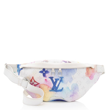Louis Vuitton Limited Edition Monogram Watercolor Discovery Bumbag