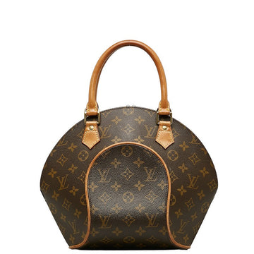 Louis Vuitton Monogram Elipse PM Handbag M51127 Brown PVC Leather  Louis Vuitton