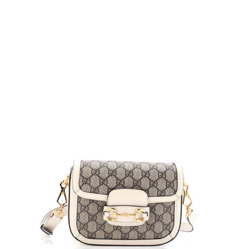 Horsebit 1955 Shoulder Bag GG Coated Canvas Mini