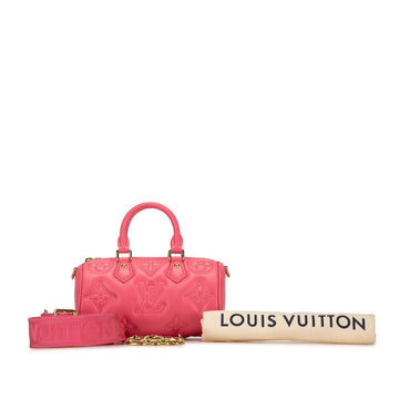 Louis Vuitton Monogram Papillon BB Handbag Chain Shoulder Bag 2WAY M59826 Pink  Leather  Louis Vuitton