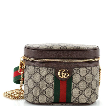 Ophidia Chain Belt Bag GG Coated Canvas Small