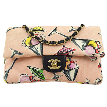 Chanel Cruise 2003-2004 Parfait Printed Flap Bag Medium