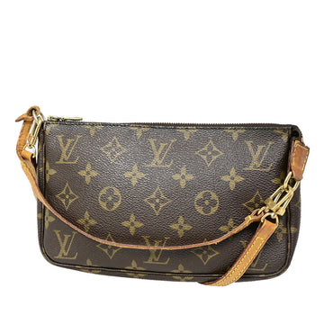 Louis Vuitton Pochette Accessoires  Canvas Clutch Bag ()