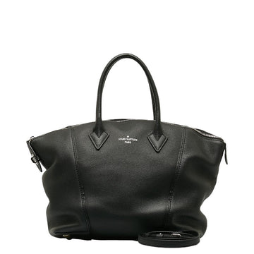 Louis Vuitton Roquette PM Handbag Shoulder Bag 2WAY M50028 Black Leather  Louis Vuitton