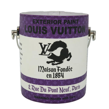 Louis Vuitton Paint Can  Leather Shoulder Bag ()