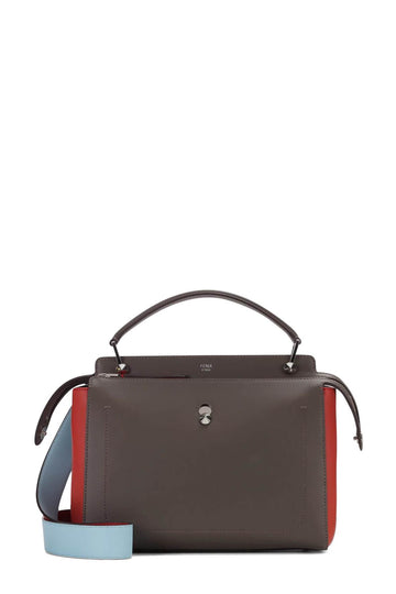 DotCom Bag Taupe Red