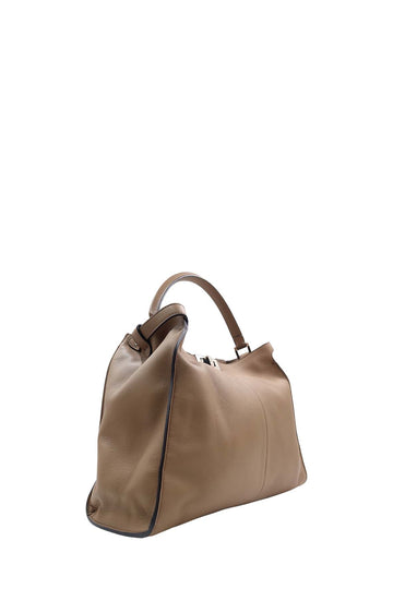 Large Peekaboo X Lite with Shearling Inner Tan
