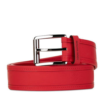 Louis Vuitton Sanctuary Stamp Belt 90/36 M9122 Red Lavender  Louis Vuitton