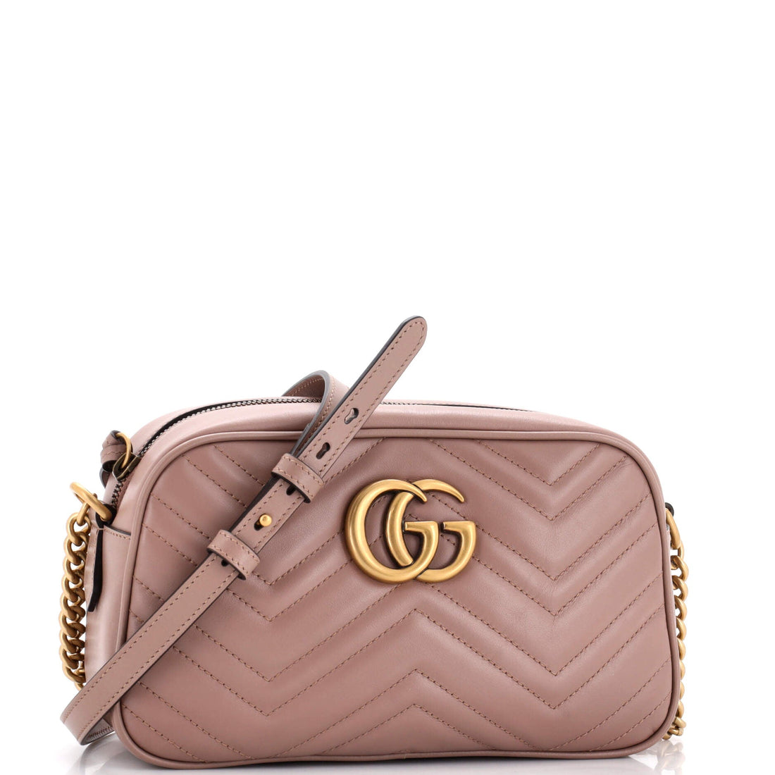 GG Marmont Shoulder Bag Matelasse Leather Small