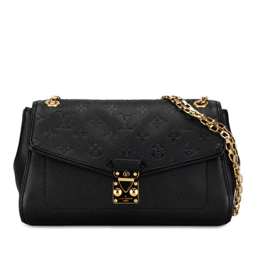Louis Vuitton Monogram Amplant Sangerman PM Chain Shoulder Bag M48931 Noir Black  Leather  Louis Vuitton