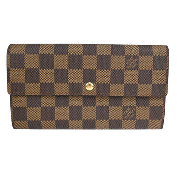 Louis Vuitton Portefeuille Sarah  Canvas Wallet  ()