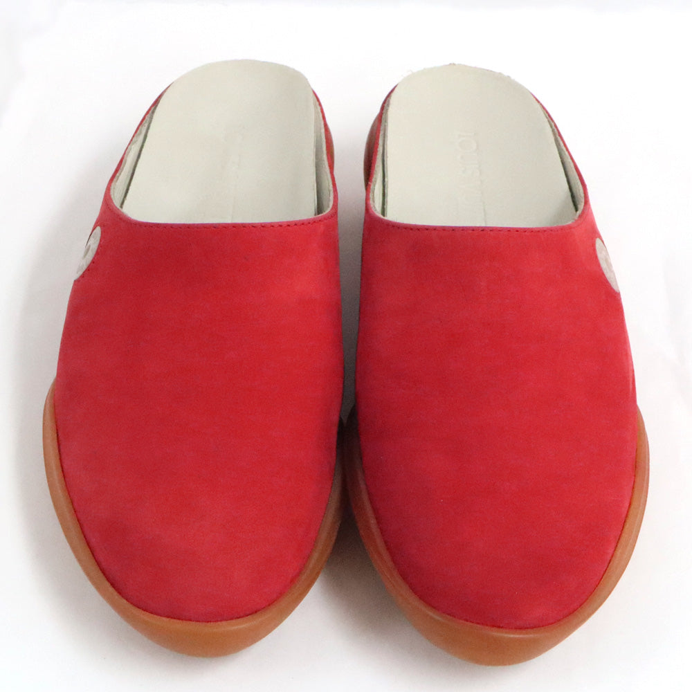 Louis Vuitton LV Cup Muil Sabo Sandals Rouge 37.5 24.0cm Equivalent Shoes Nubac Leather  Shoes