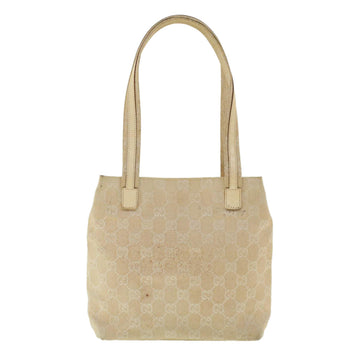 GUCCI GG Canvas Shoulder Bag Beige 002 1075 002053 fm2315