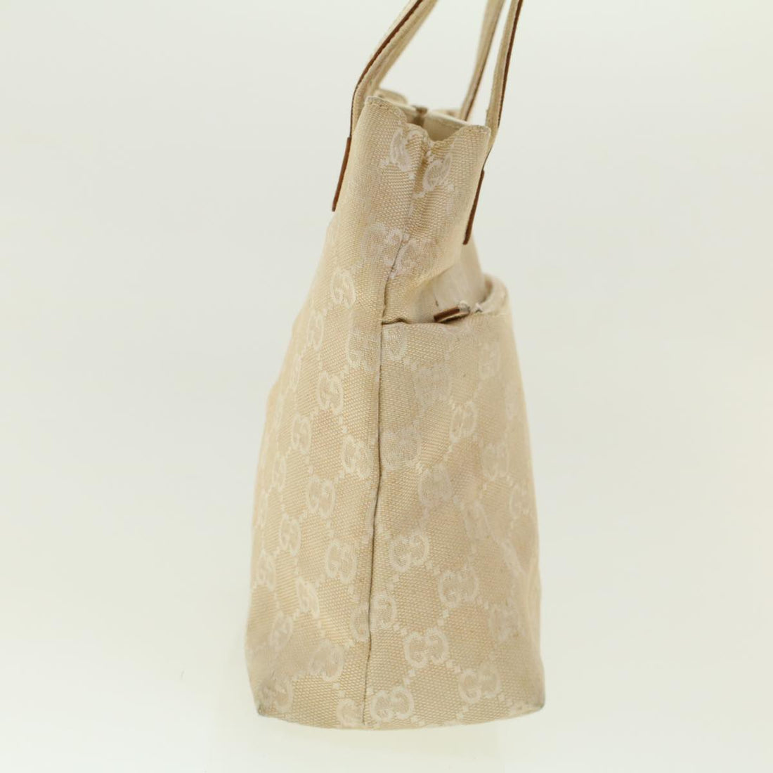 GUCCI GG Canvas Shoulder Bag Beige 002 1075 002053 fm2315
