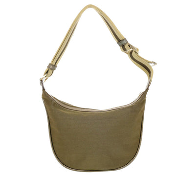 GUCCI Sherry Line Shoulder Bag Canvas Bronze Beige Brown 001 4186 fm2350
