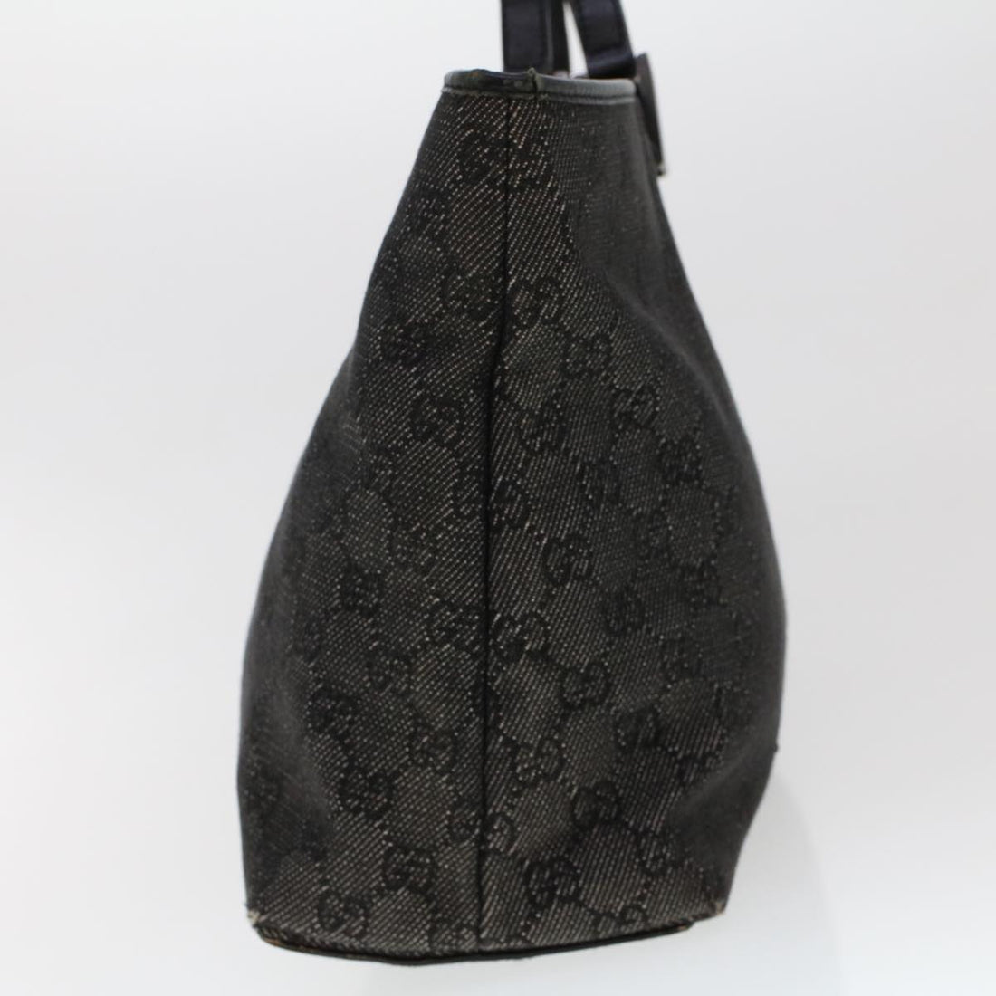 GUCCI GG Canvas Tote Bag Gray fm2501