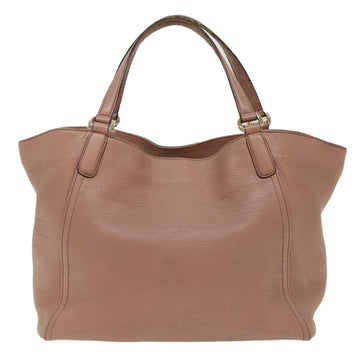 GUCCI Soho Shoulder Bag Leather Pink 282309 fm2589