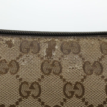 GUCCI GG Canvas Shoulder Bag Beige 145857 fm2595