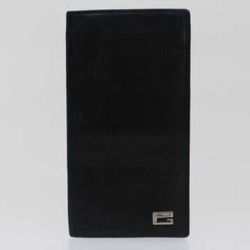 GUCCI Wallet Leather 5Set Black Brown fm2640