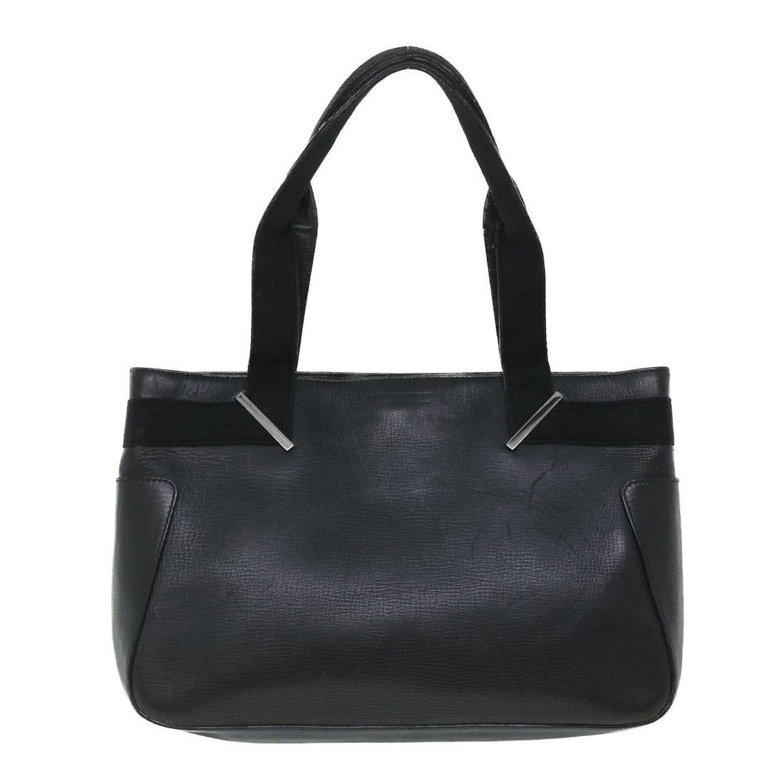 GUCCI Tote Bag Leather Black 73983 fm2665