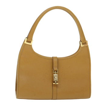 GUCCI Jackie Shoulder Bag Leather Brown 0021068 fm2709