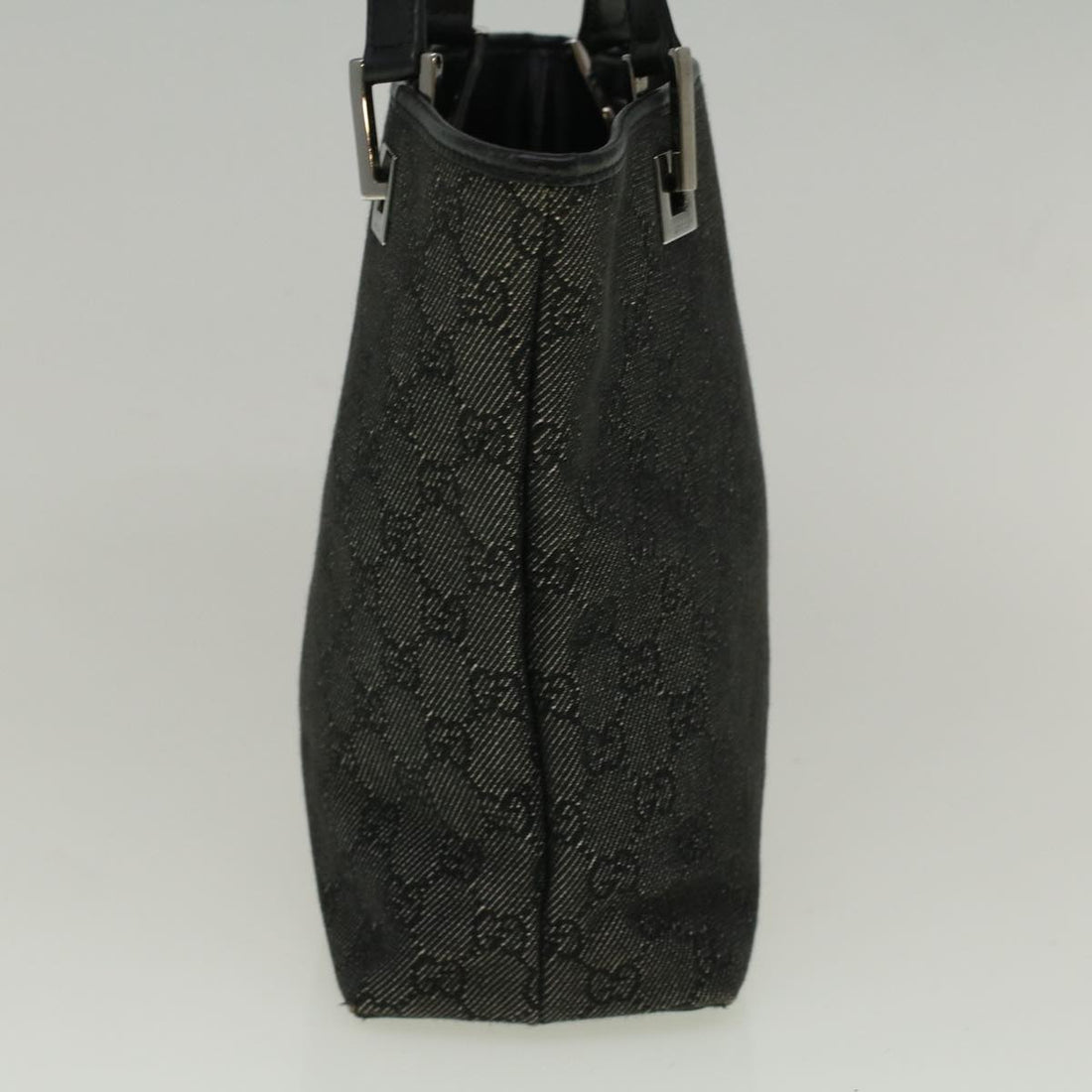 GUCCI GG Canvas Tote Bag Black 31244 fm2943