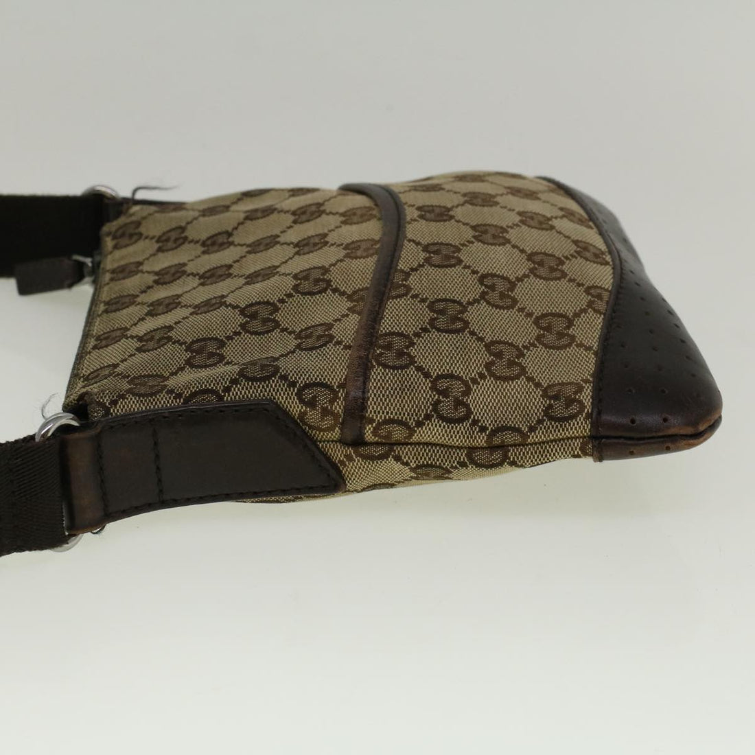 GUCCI GG Canvas Shoulder Bag Beige 1247671 fm2944