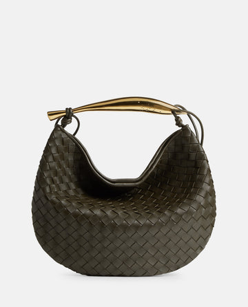 Bottega Veneta Women Medium Sardine Leather Top Handle Bag