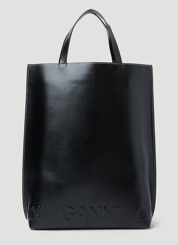 Ganni Women Banner Medium Tote Bag