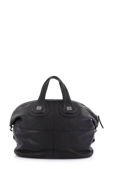 Medium Nightingale Black with Silver Hardware