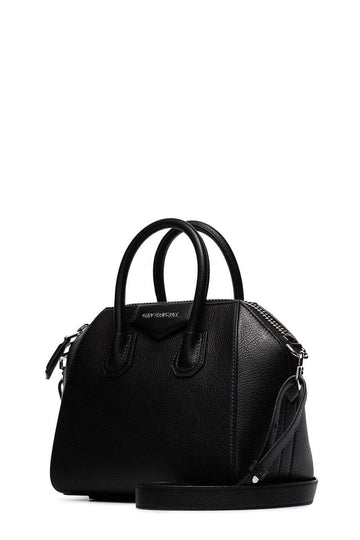 Mini Antigona Black with Detachable Strap