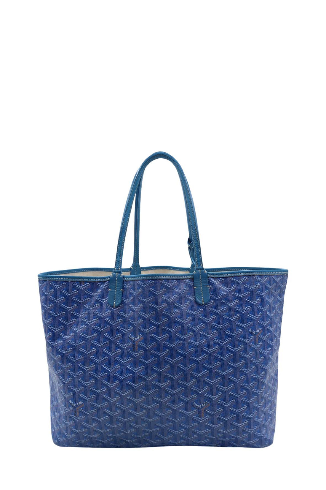 Chevron Saint Louis PM Tote Blue