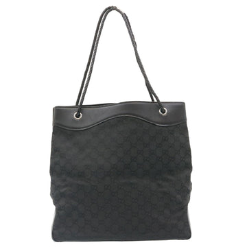 GUCCI GG Canvas Shoulder Bag Canvas Black am1813g