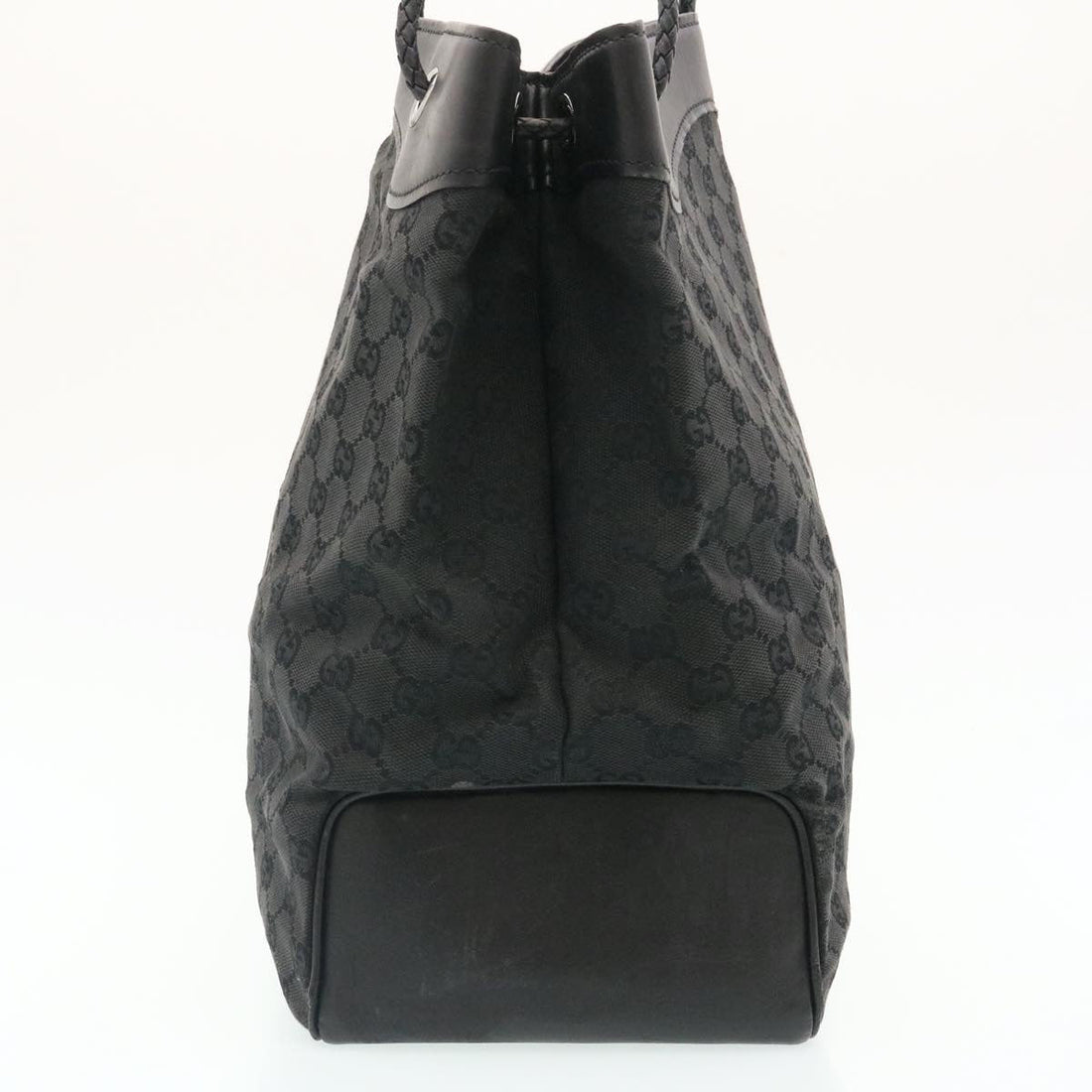 GUCCI GG Canvas Shoulder Bag Canvas Black am1813g