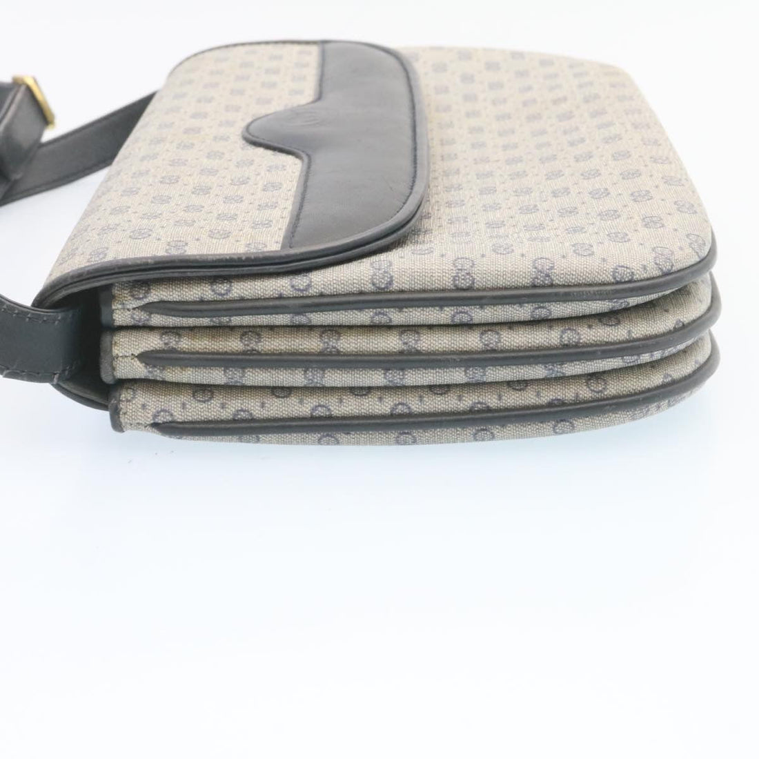 GUCCI Micro GG Canvas Shoulder Bag Navy am1865g