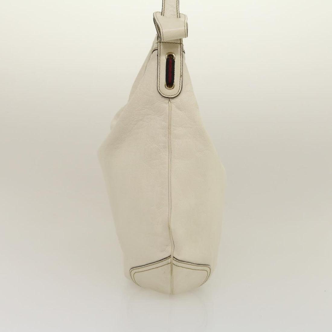 GUCCI Shoulder Bag Leather White am2557g