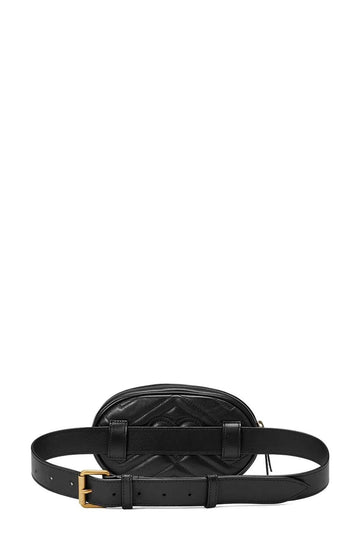 GG Marmont Matelasse Belt Bag Black 95