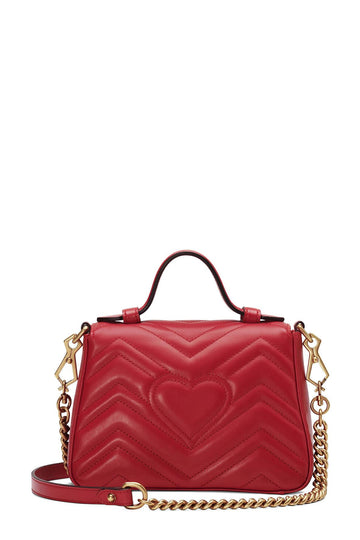 GG Marmont Mini Top Handle Red