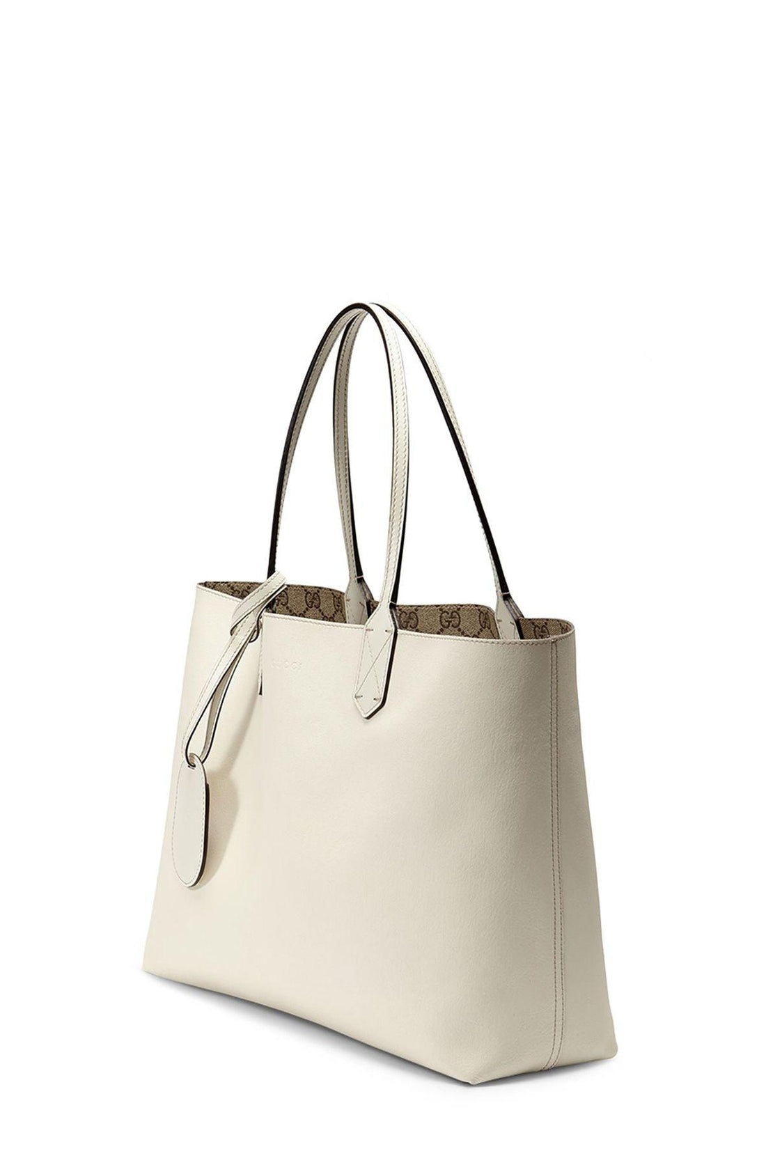 GG Reversible Tote White
